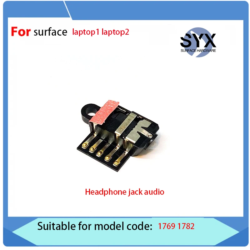 Per Microsoft Surface Laptop 1 Laptop 2 Auricolare Jack 1769 1782 Originale Auricolare Jack Parti Di Ricambio Audio