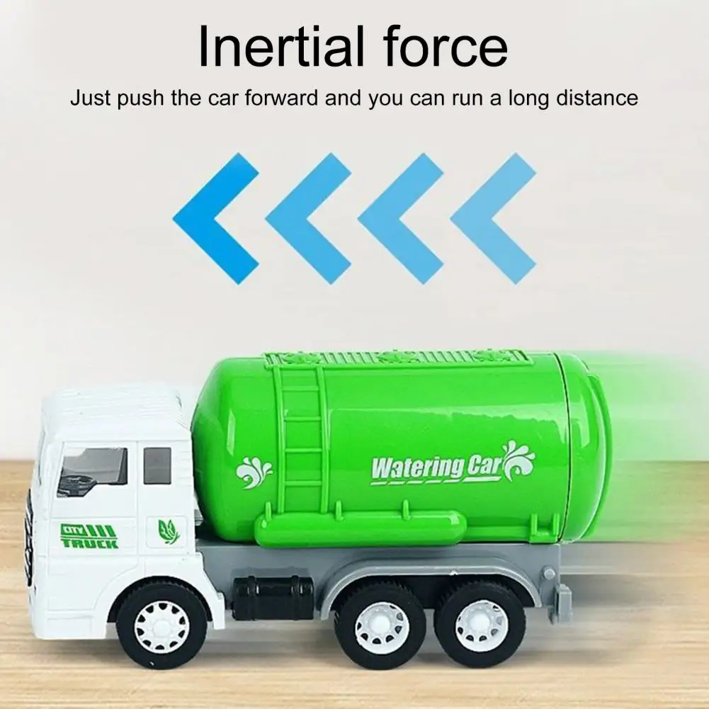 

Exquisite Garbage Sorting Vehicle Inertia Toy No Battery Required Children Toy Truck Dump Trucks Birthday Gift