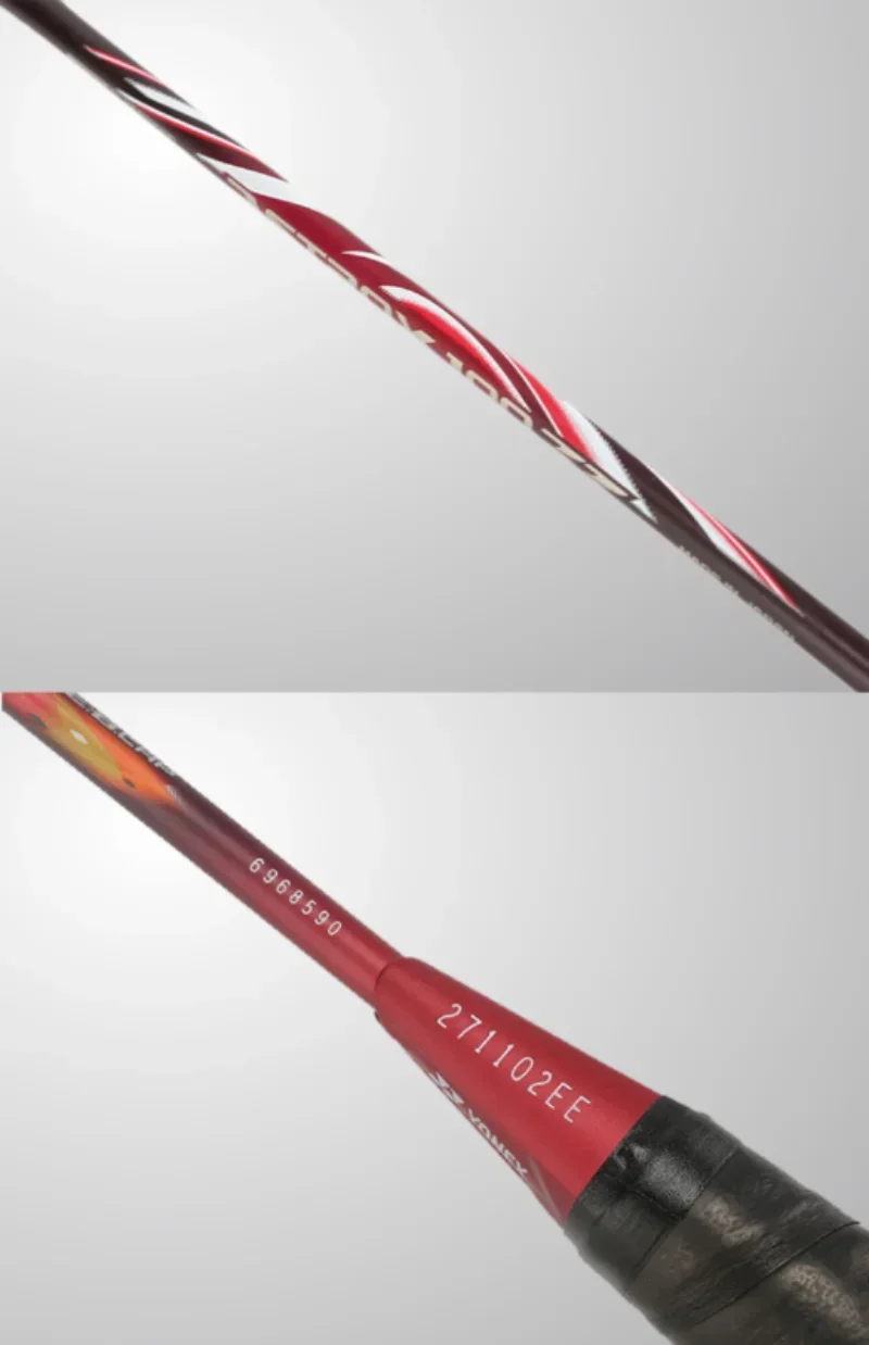 YONEX Badminton Racket ASTROX 100ZZ Blue Red Carbon Offensive Professional Yonex Ax100zz Badminton Racket With Line 4U badminton racket