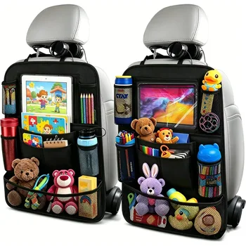 Organizer per Sedile Auto per Bambini | Organizer per Sedile Posteriore, Organizer per Sedile Auto Bambini, Organizer per Auto con 9 Tasche Multiple