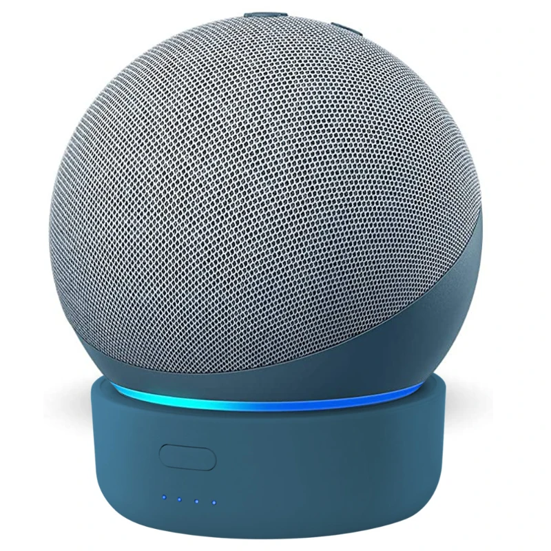 Base Batteria 10000Mah Per All-New Echo (4A Generazione) Altoparlante Amazon Alexa Power Bank Portatile Per Supporto Echo4 Ec.H0 4