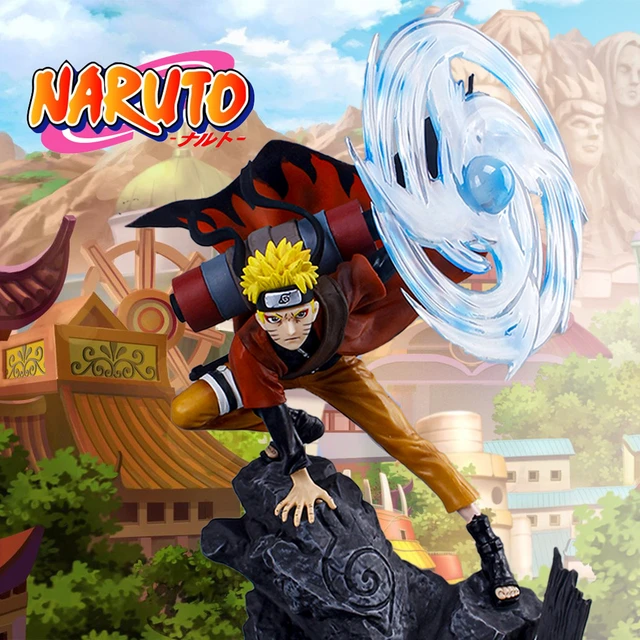 Naruto Figurine Statue Naruto Uzumaki avec Rasengan – Naruto Shippuden – 20 cm (7.8) - Collection