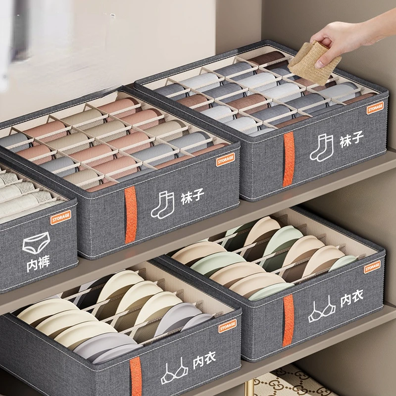 Armario Organizado Cajon De Calcetines Organizador Armario Ropa