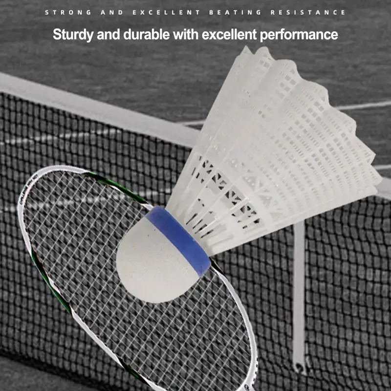 Badminton Balls White Gooses Feather Practice Shuttlecock