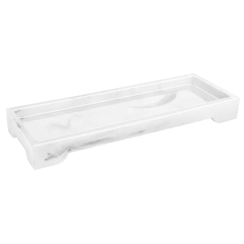 Resin Bathroom Toilet Tank Storage Tray Bathroom Counter Organizer