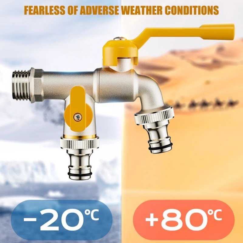 Outdoor Water Faucet Non-Freeze Design Harsh Weather Conditions faucet valve