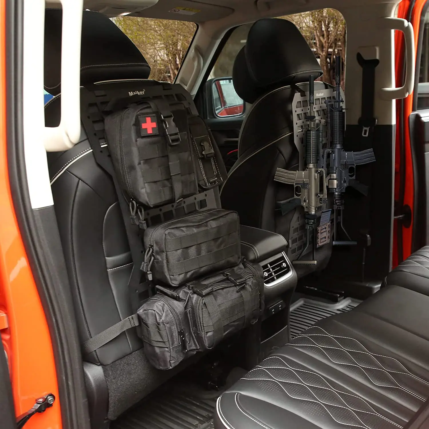 KRYDEX Tactical Rigid Panel Vehicle Car Seat Back Display Storage – Krydex