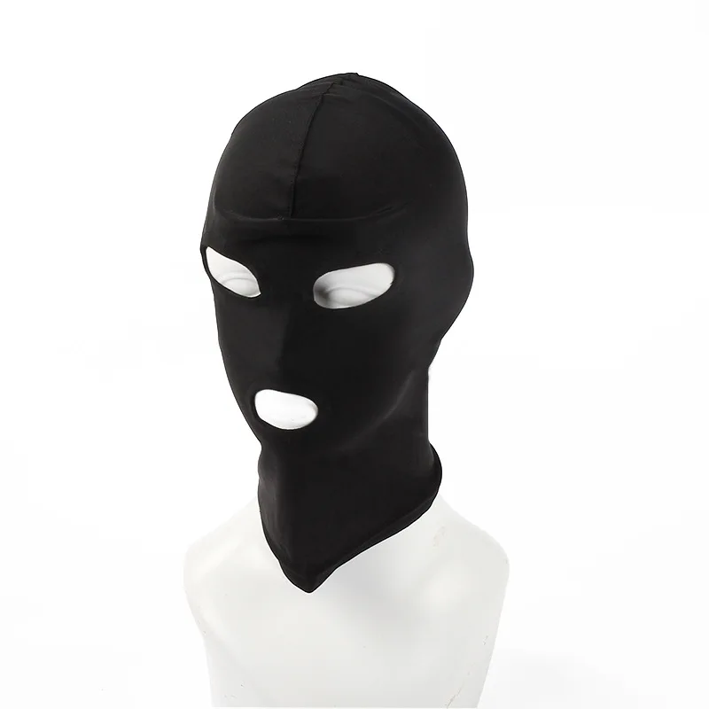 Elasticity Balaclava Cap Unisex Standard Seamless Fetish Hoods for Halloween Cosplay Party Hat Tactical Face Mask Games
