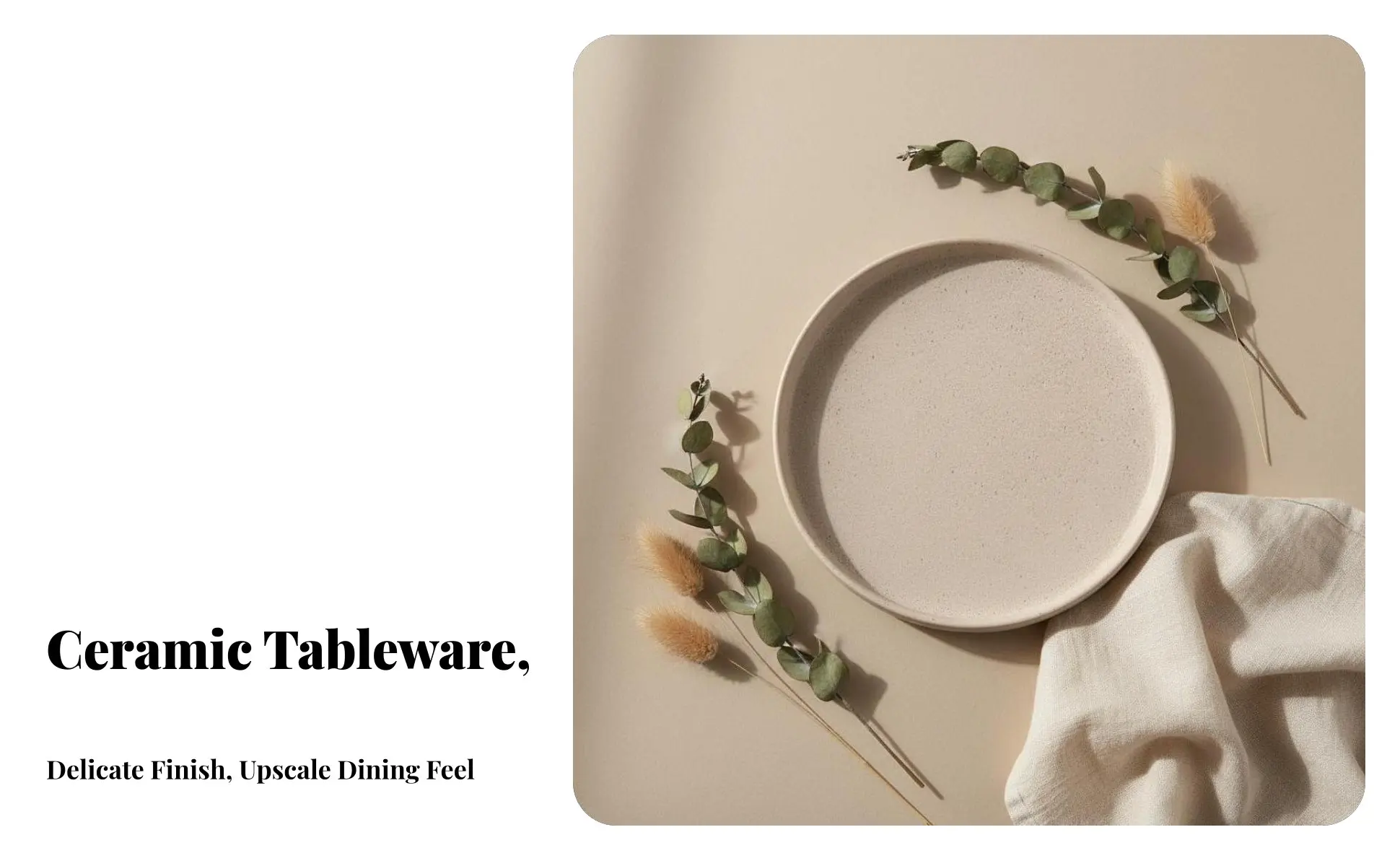 Ceramic Dinnerware Set, Single-Person Tableware, Matte Gray Bowl Plate Mug Spoon, High-End Hotel, Creative Ins Design