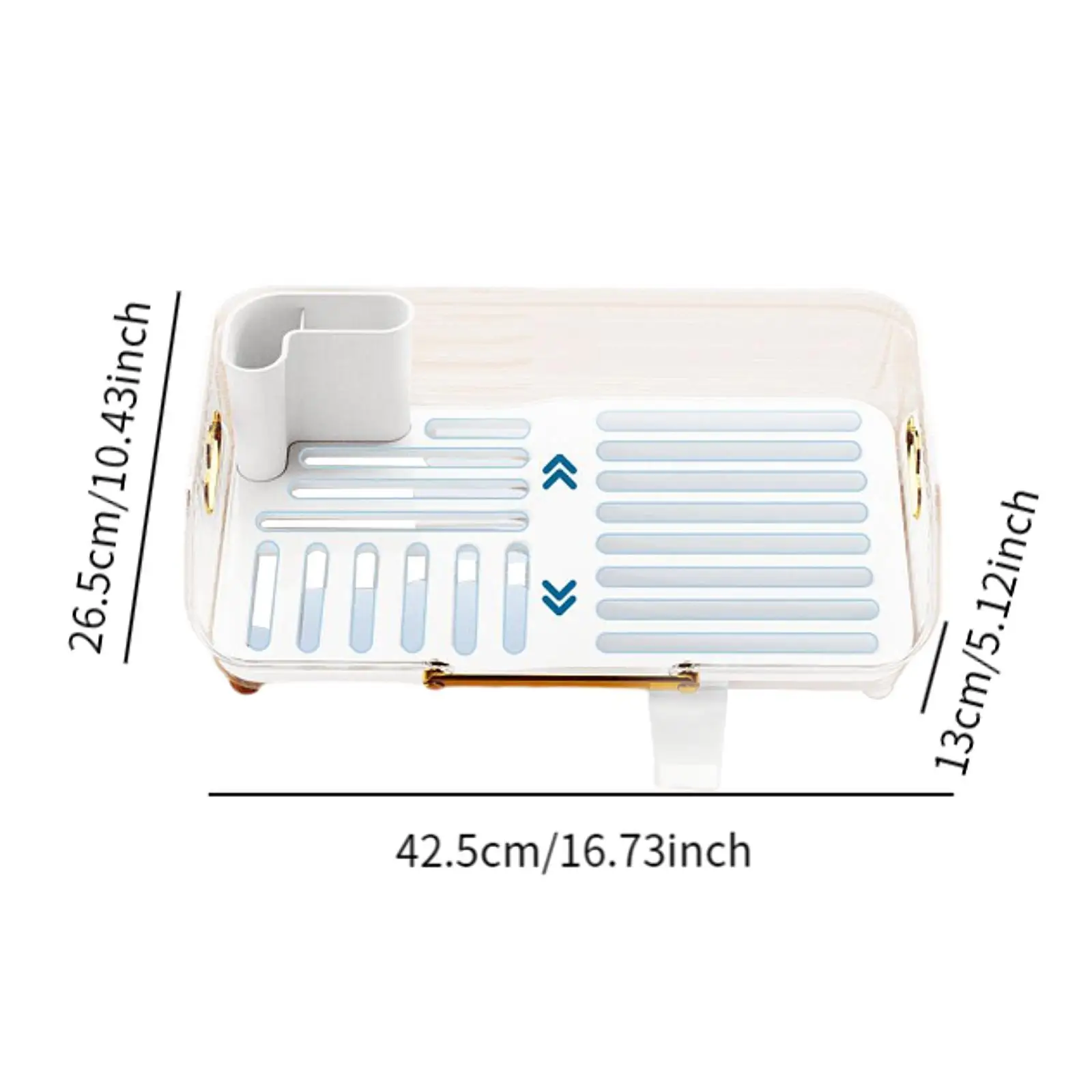 Dish Drying Rack with Drainboard Kitchen Storage Rack Dish Rack for Utensils Dish Drying Rack with Drainboard Kitchen Storage Rack Dish Rack for Utensils