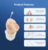 Digital Hearing Aid Invisible Hearing Aids For The Elder Seniors With A10 Battery In The Ear Sound Amplifier Audífonos Ear Aid 2