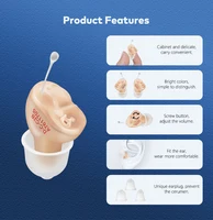 Digital Hearing Aid Invisible Hearing Aids For The Elder Seniors With A10 Battery In The Ear Sound Amplifier Audífonos Ear Aid 2