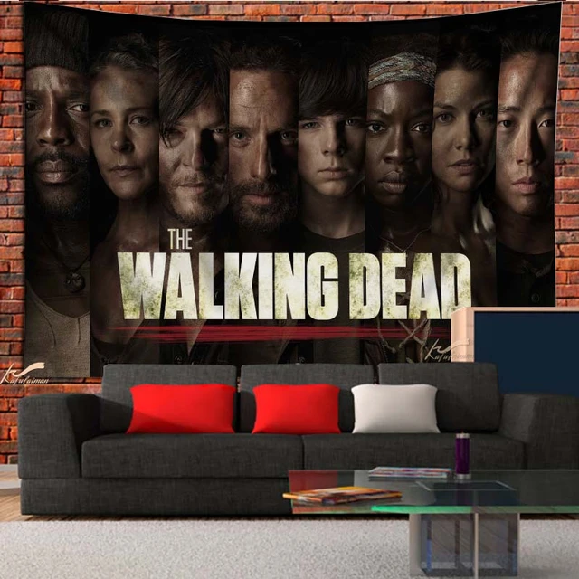 Mural Walking Dead