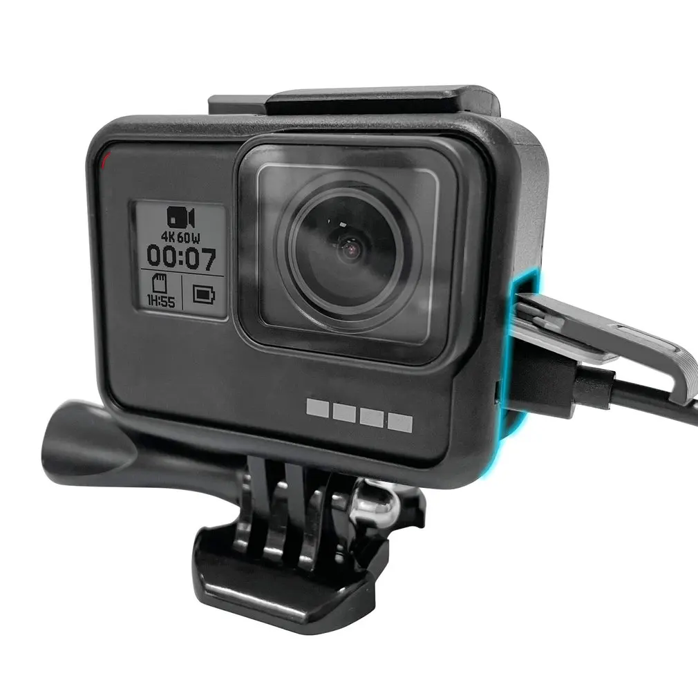 For Gopro Accessories Protective Frame Case Camcorder Housing Case For Gopro Hero 2018 Hero5 6 Hero 7 Black Action Camera