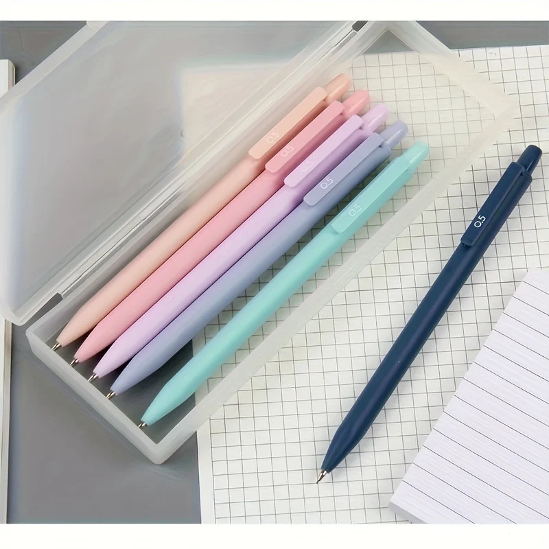 30 Color Blend Automatic pencil 0.5MM/0.7MM student pencil Simple triangle rod posture correction 3