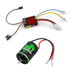 High - Performance Brushed Kit: 540 Motor with 60A ESC for Off - Road RC Cars (35t - 60A)
