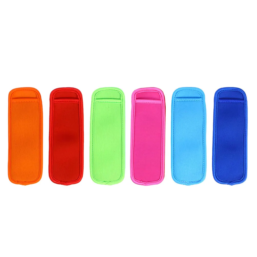 

6Pcs Popsicle Set Covers Ice Lolly Holders Reusable Popsicle Covers Antifreezing Popsicle Holders Ice Lolly Sleeves