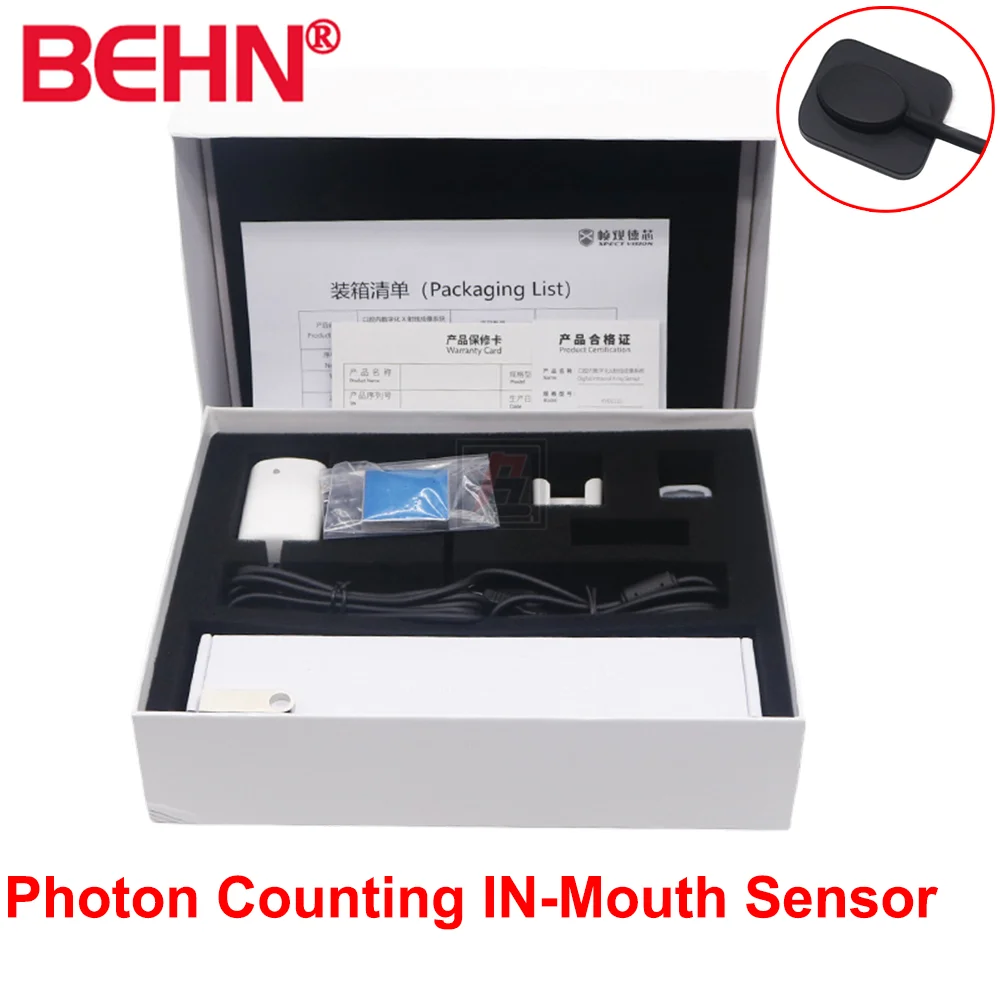 

Dental Digital X-ray Sensor Dentistry X Ray Photon Couting In-mouth Sensor Fast Transmission Digital Intraoral System Dental Lab