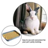 Rabbit Litter Box Small Pet Toilet Tray Bunnies Corner Toilet Box For Ferret Hamster Dragon Cat Guinea Pig Dutch Pig Supplies 3