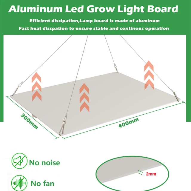 120W Samsung Lm281B Teljes Spektrum Led Grow Könnyű Zöldség És Virágzás Fitolamp Növény Spektrumú Hidroponikus Lámpa Üvegházhatású Virág - Image 3