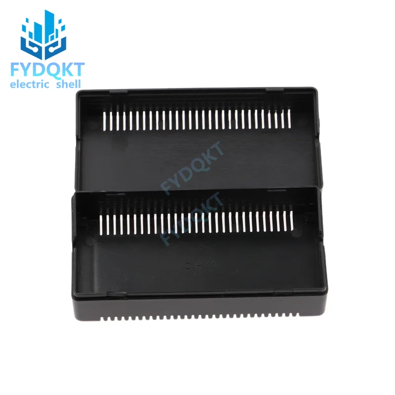 Electronic Shell Cooling ABS Plastic Button Box Sensor Module Two Ends Wire Out Case 108x56x40mm Ventilated 1pcs electronic enclosure case,electrical box