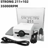 65W Nail Drill Strong 211 Manicure Machine Pedicure Tool 45K STRONG 210 102L 120II H37L1 Marathon Handpiece Nail File Equipment 3