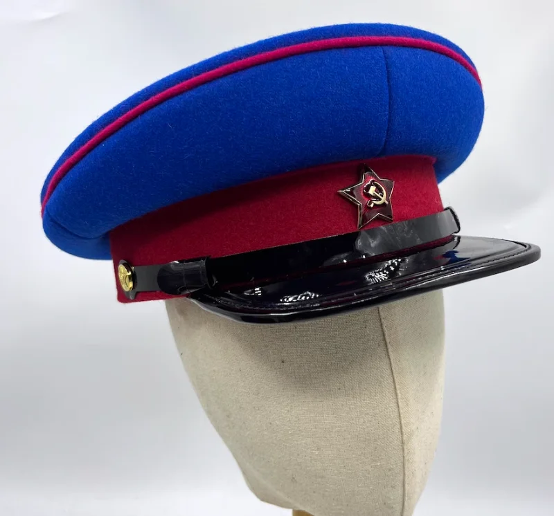 Soviet Political Commissar's Hat NKVD Uniform Hat