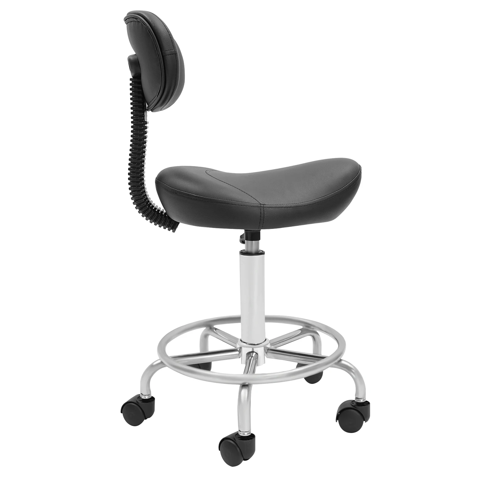 Barhocker Höhenverstellbarer Stuhl Frühstücksstuhl Barhocker Drehstühle Büro Ergonomischer Rollhocker 360° ° Drehbar für den Heimgebrauch – Detail 14