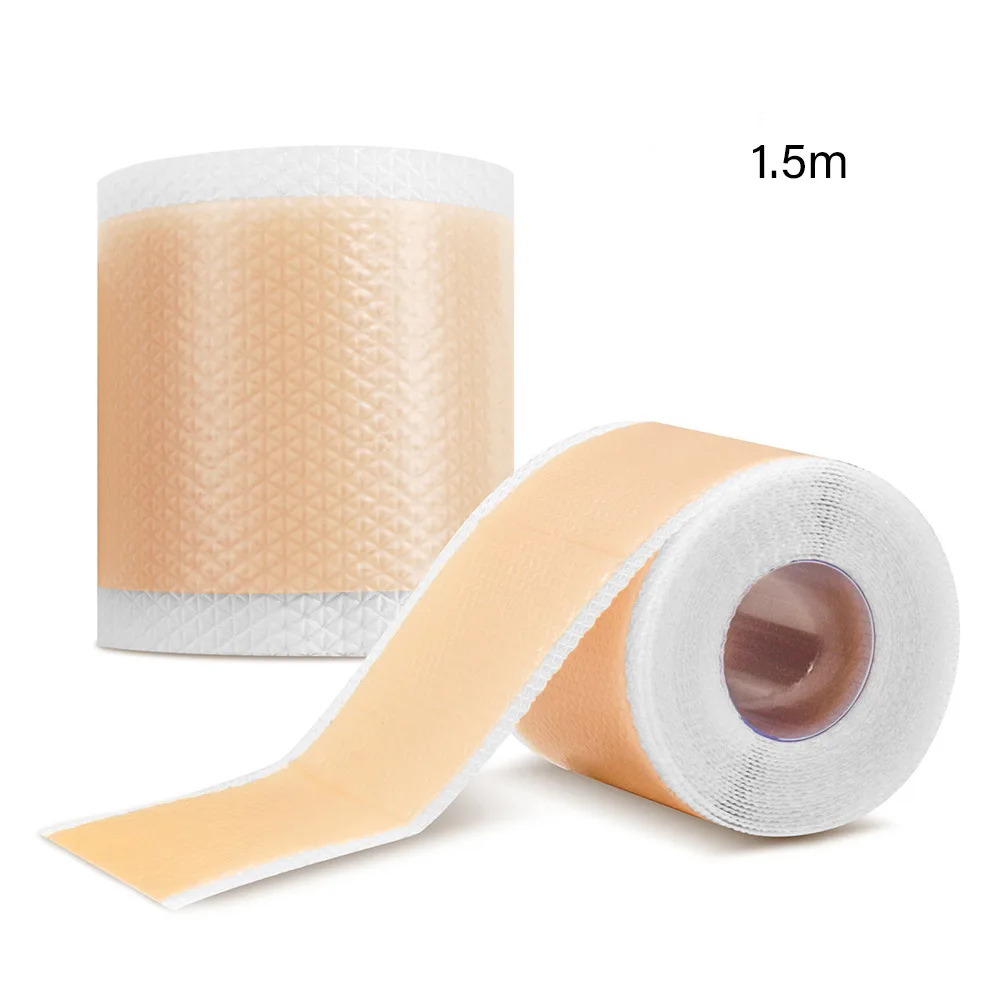 

4cmx50cm Ultra-thin Silicone Lace Tape Non-slip Adhesive Tape Wig Knots Healer Lace Wig Grids And Knots Eraser Concealer