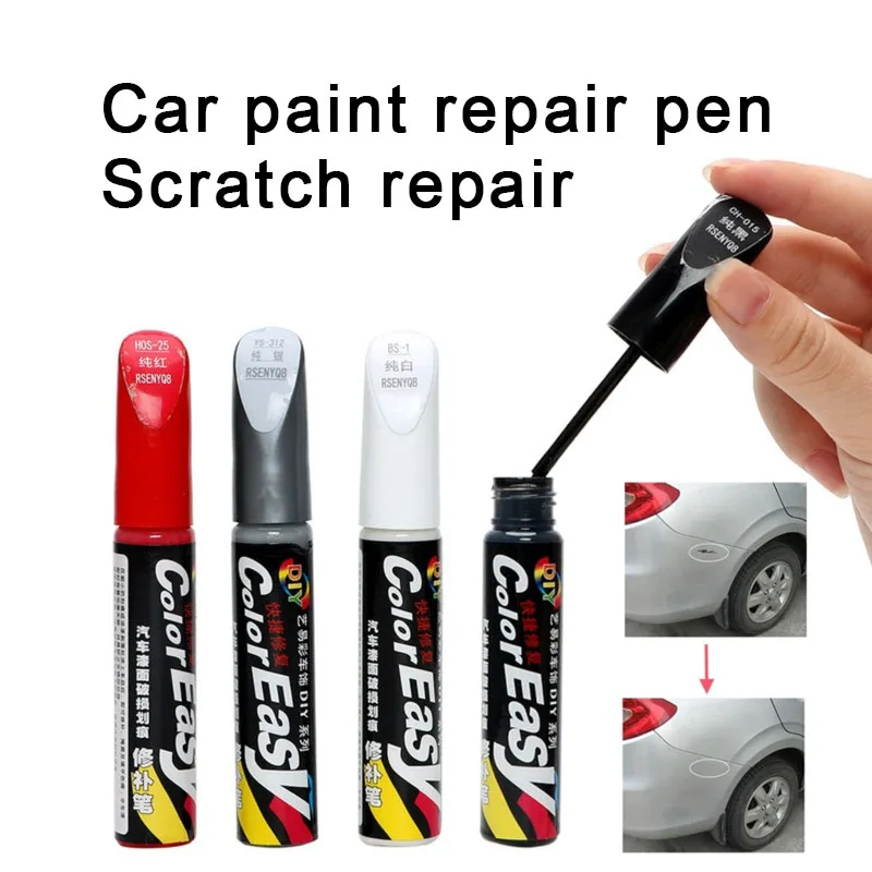 Car-Paint-Pen-Pearl-White-Scratch-Repair-Car-Paint-Artifact-Black ...