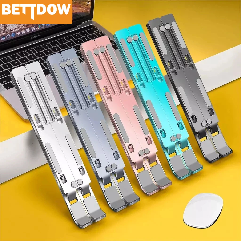  BETTDOW Laptop Stand for MacBook Pro Notebook Stand Foldable Aluminium Alloy Tablet Stand Bracket Laptop Holder for Notebook 