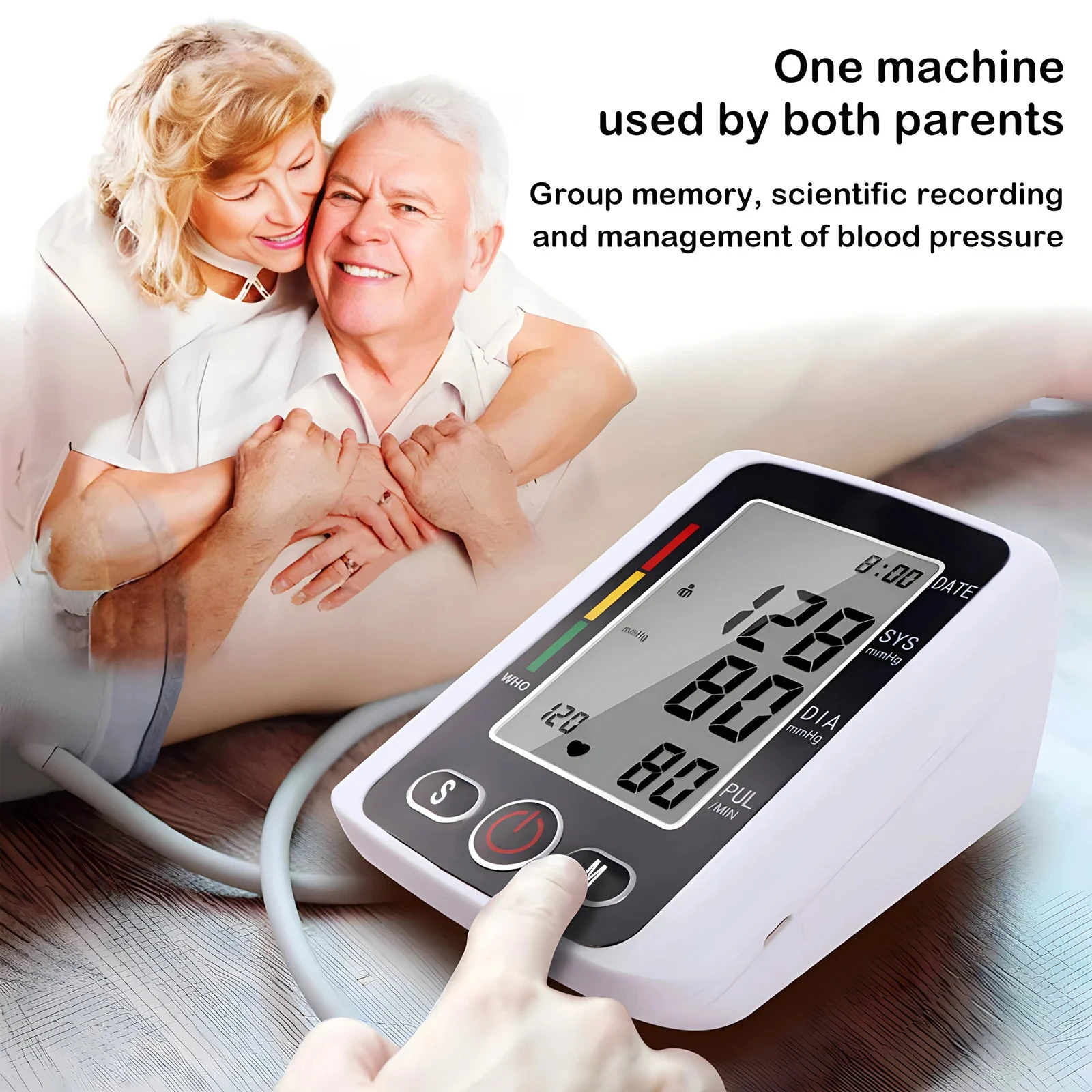 High Performance Medical High Quality Upper Arm Digital Type Digital Blood Pressure Monitor
