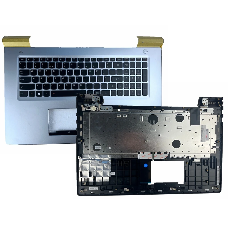 Capa com Descanso para Laptop Capa Superior com Teclado Iluminado em Inglês para Lenovo Ideapad 70017isk - Imagem 3