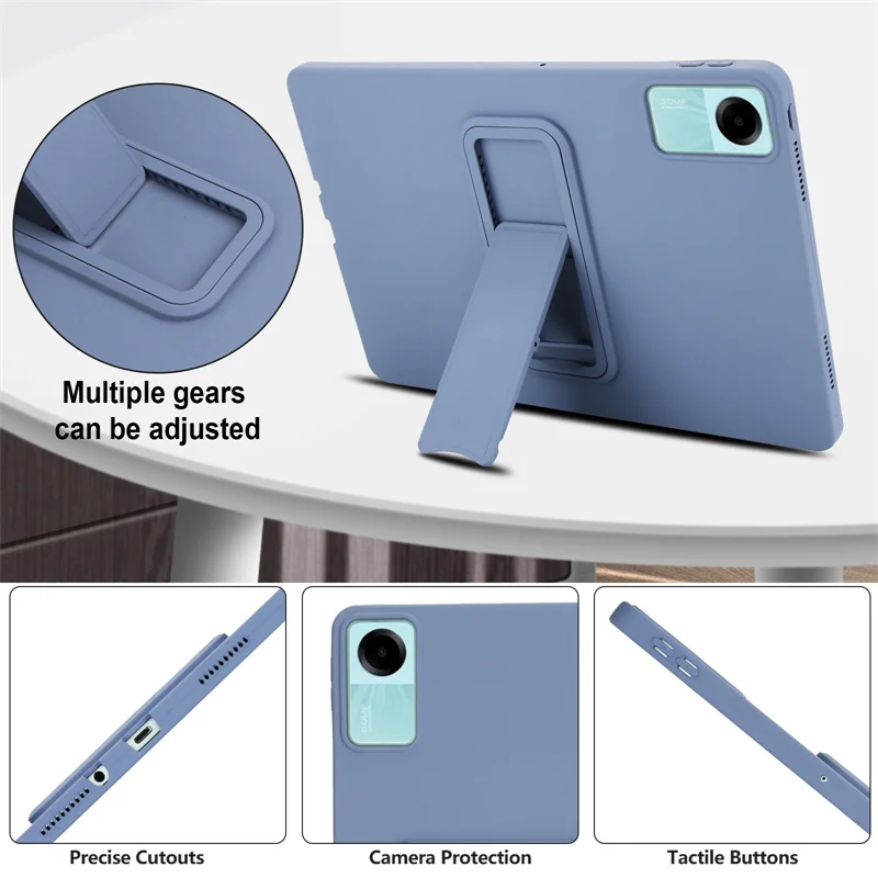 Universal 11-Inch Tablet Case with Airbag Silicone Soft TPU Stand Cover