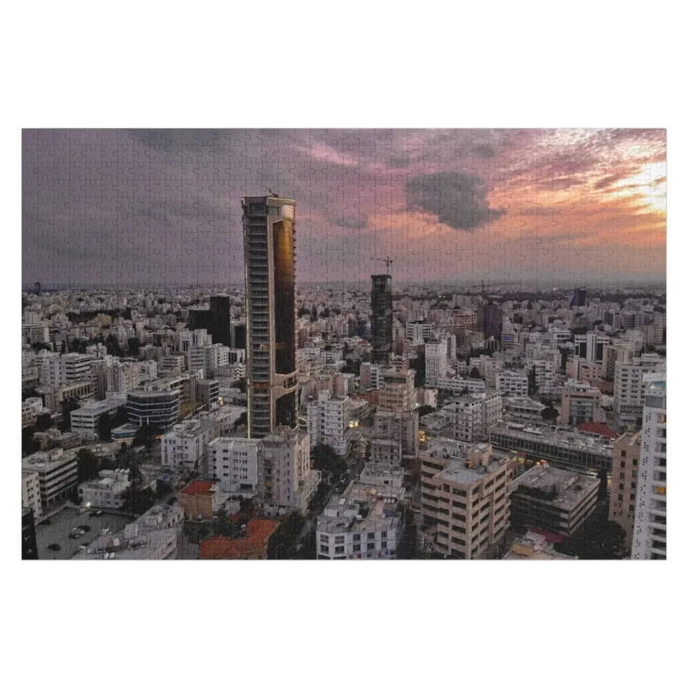 

Moody Nicosia - Cyprus Jigsaw Puzzle Children Picture Christmas Toys Personalized Kids Gifts Puzzle