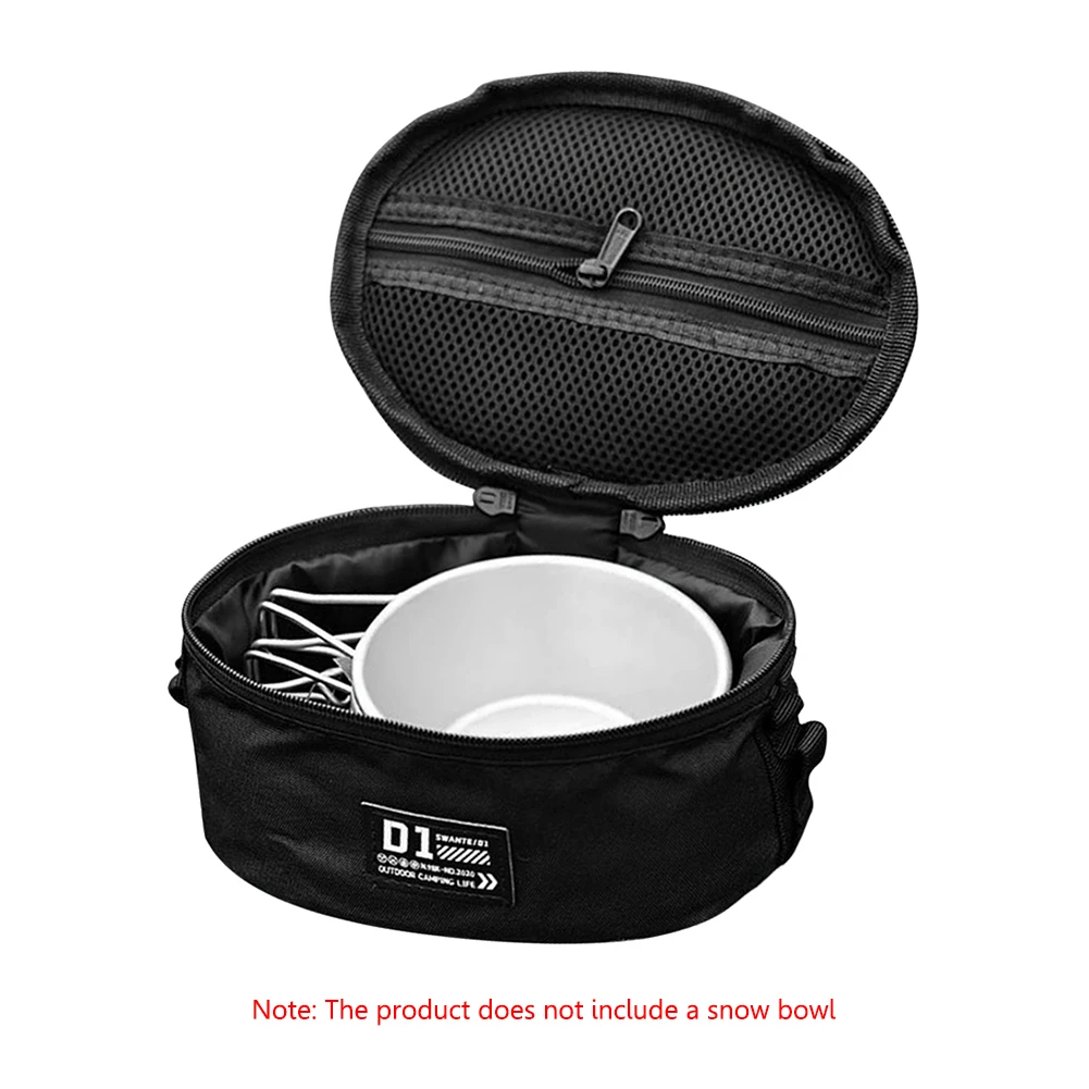 Sierra Bowl Storage Bag Oxford Waterproof Tableware Cups Carrying Case Organizer Outdoor Camping Travel Barbecue Picnic Pouch