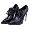 2022 New Design High Heels Pointed Toe Thin Heel Waterproof Platform High grade Shoes Night Club Super Popular Slim Ankle Boots 6