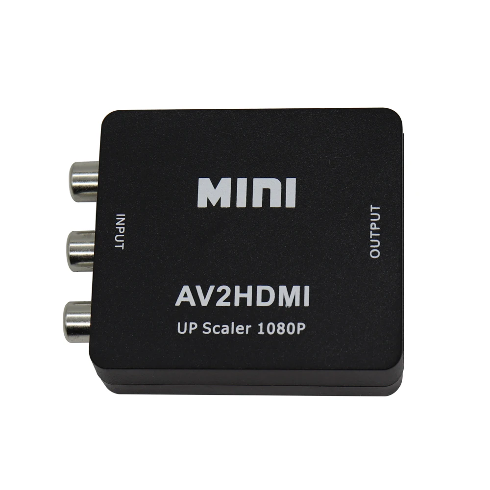 AV2HDMI-compatible 3RCA AV CVSB L R -HDMI ȣȯ AV Ϸ , HD   ڽ, 1080P NTSC PAL 