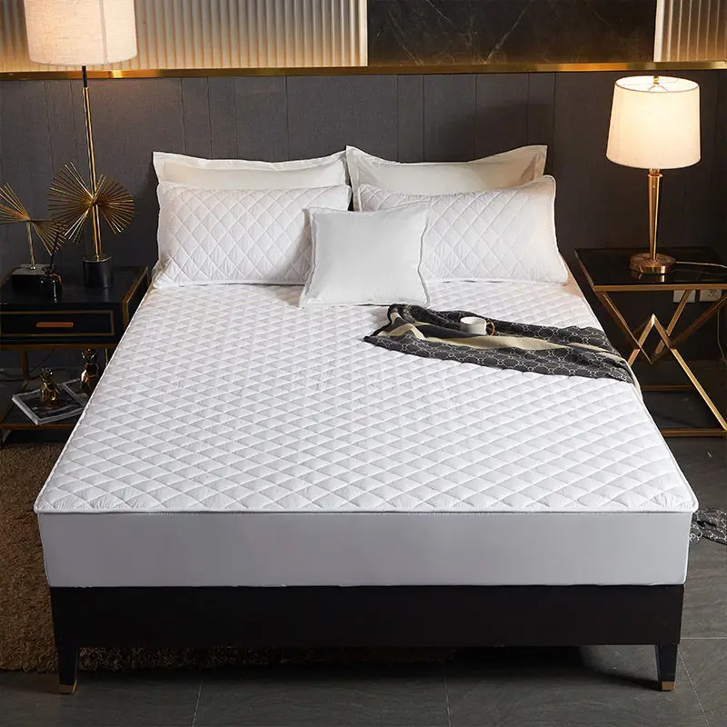 

Cotton Fitted Sheet Waffle Bedspread Mattress Cover