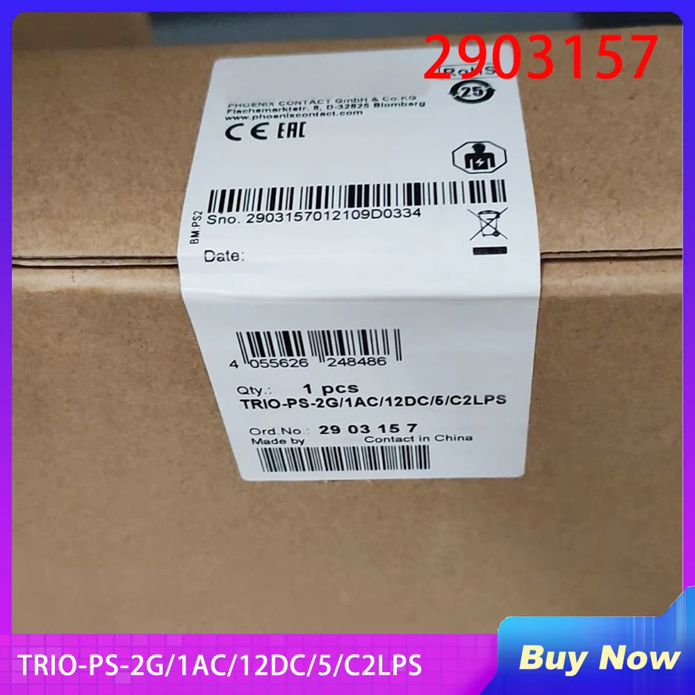 2903157 Per Alimentatore Phoenix Trio-Ps-2G/1Ac/12Dc/5/C2Lps