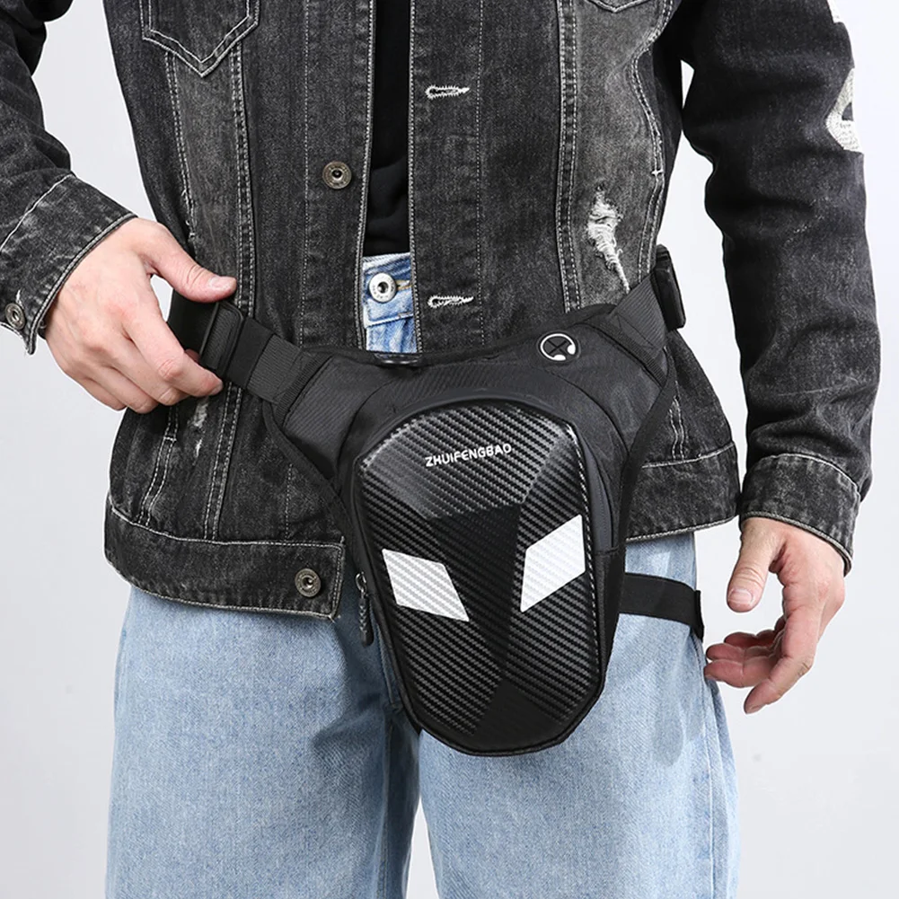 Outdoor Waist Pack Waterproof Multi-Function Fanny Pack Zipper Closure Travel Nylon Crossbody Bag for Hiking Camping Sports