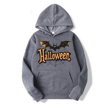 قسط 2025 عيد الميلاد الهيب هوب الرعب المطبوعة هوديي عارضة فضفاضة مريحة رياضية البلوز 3