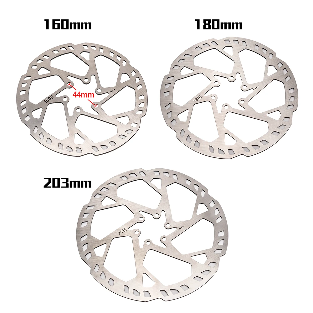 ZTTO Brake Rotor MTB E Bike, 2.3mm Thick Motorcycle Rotors Stainless Steel Hydraulic Brake Rotor 220mm 203mm 180mm 160mm 140mm 6 Inch - Image 2