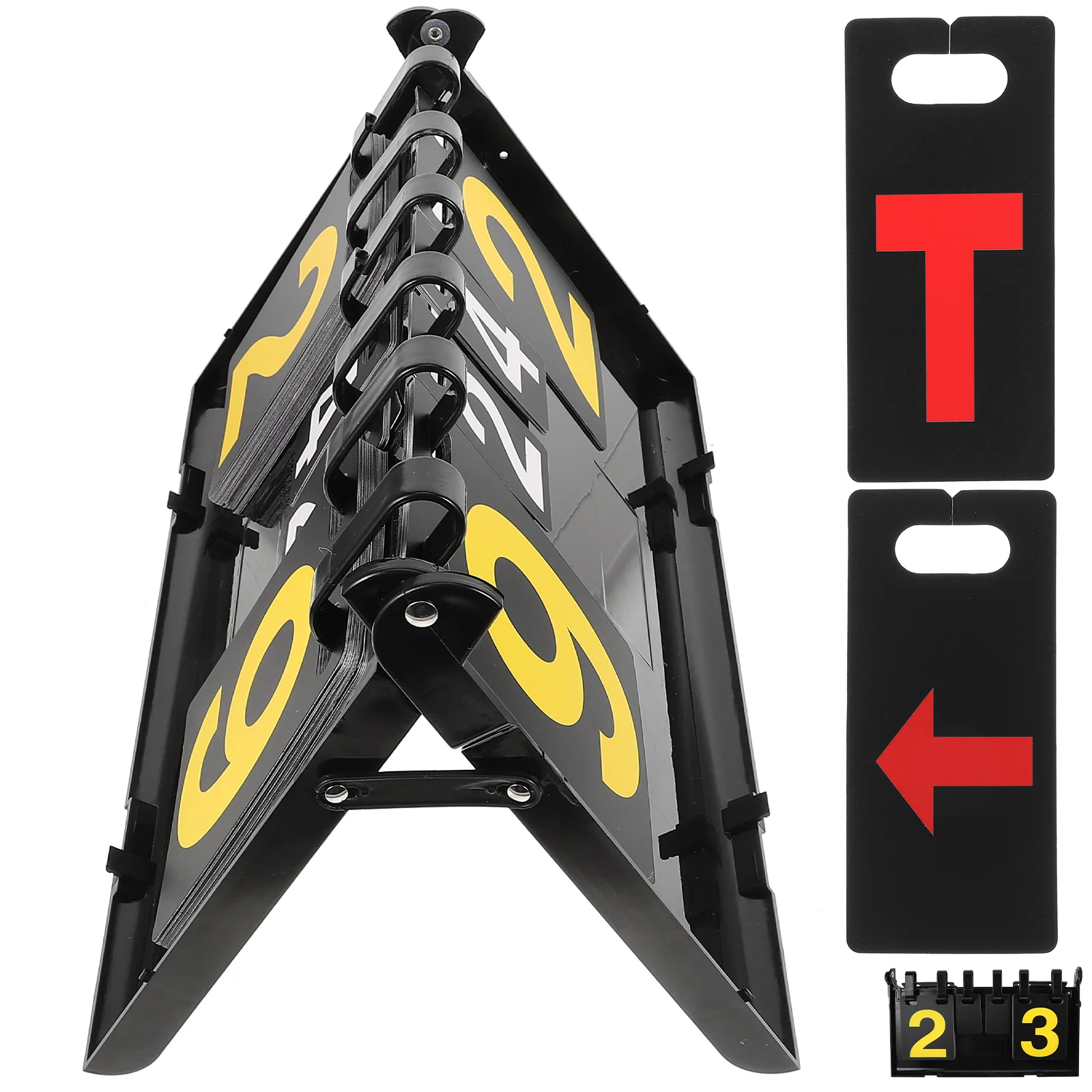 

Sports Games Score Flipper Basketball Table Scoreboard Tennis Scorekeeper Net Reusable Scoreboard/Substitution Board/