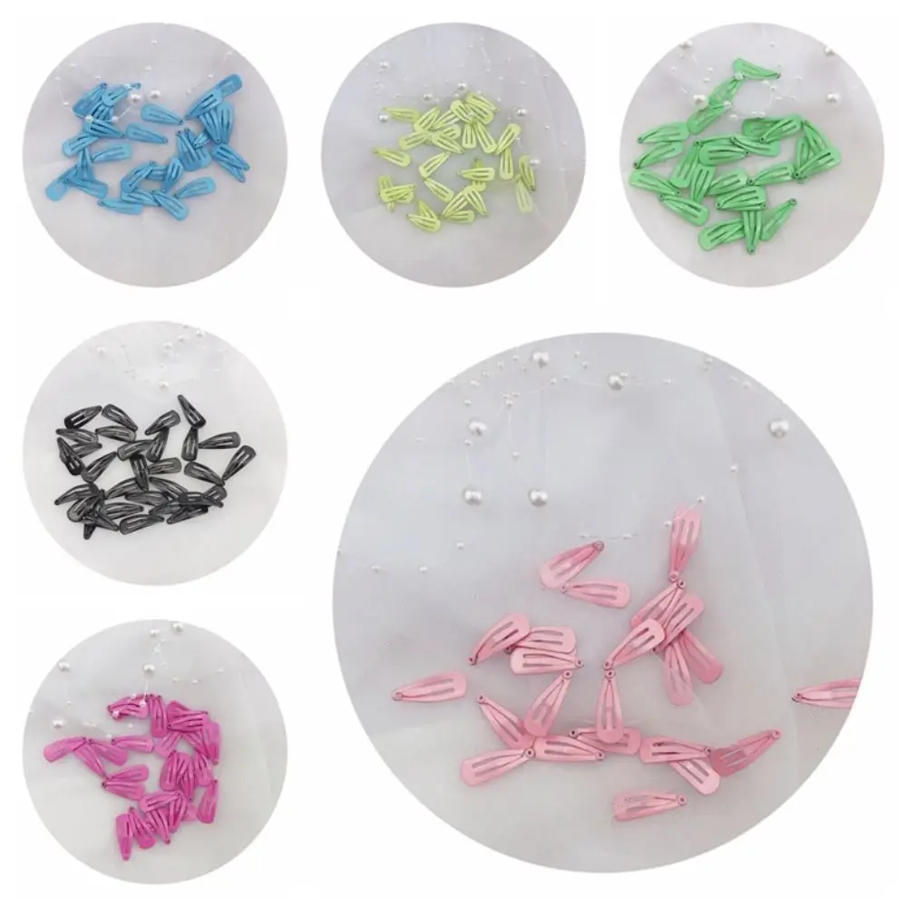 5Pcs/Set 2cm Mini Hair Clip for BJD OB11 DIY Fashionable Baby Hairpins 2CM Metal 1/12 1/8 Doll Accessories for 1/12 1/8 BJD Doll