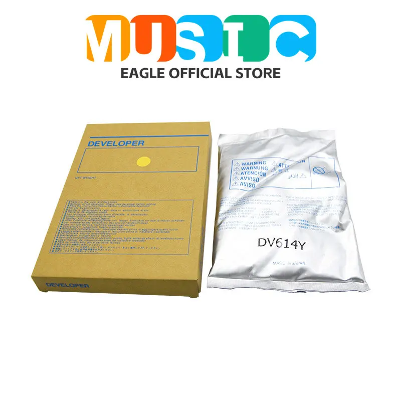 

1PC DV614 Developer C1070 For KONICA MINOLTA C1060L C1060 C1070L C2060 C2060L C2070 C2070L C3060 C3070 Iron Powder DV-614 DV614