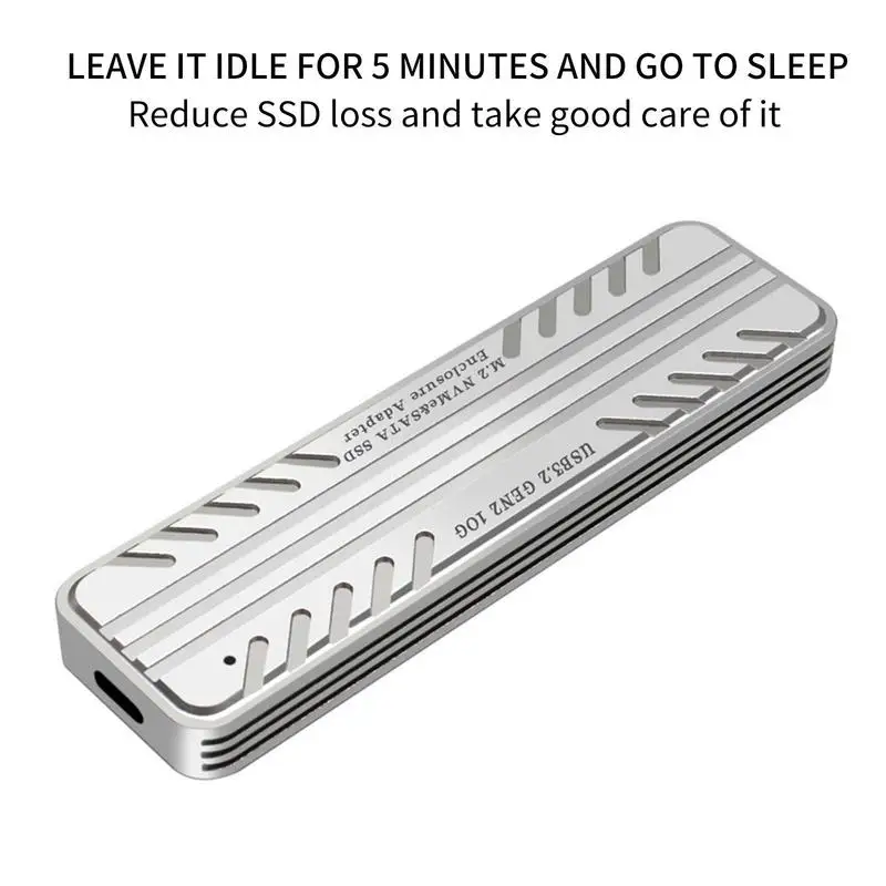 M.2 NVME SSD Ŭ  M2 NVMe ̽ M2 USB 3.2 GEN 2 10Gbps , M Ű HD 丮 ڽ Windows Ʈ PC 