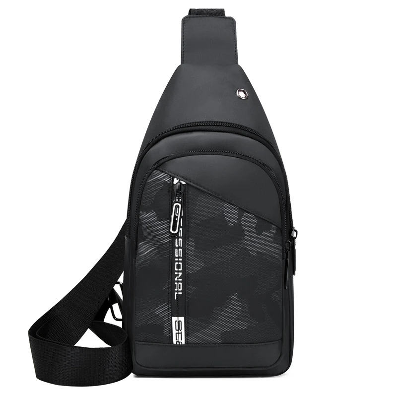 Men Sling Chest Bag Pack Men Shoulder Bag Chest Men Casual Sling