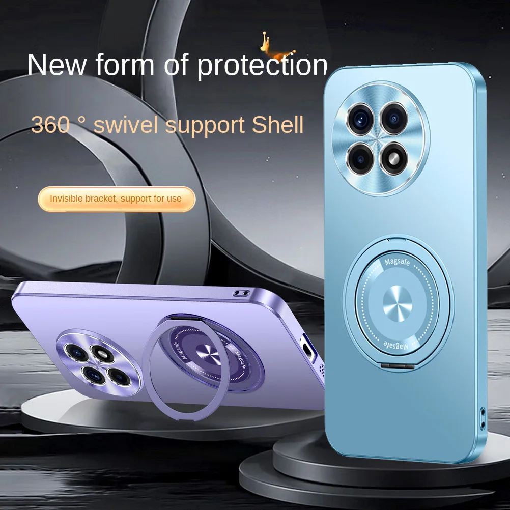 Invisible Metal Rotating Magnetic Mount Lens Ring Case with Full Lens Coverage and Protection