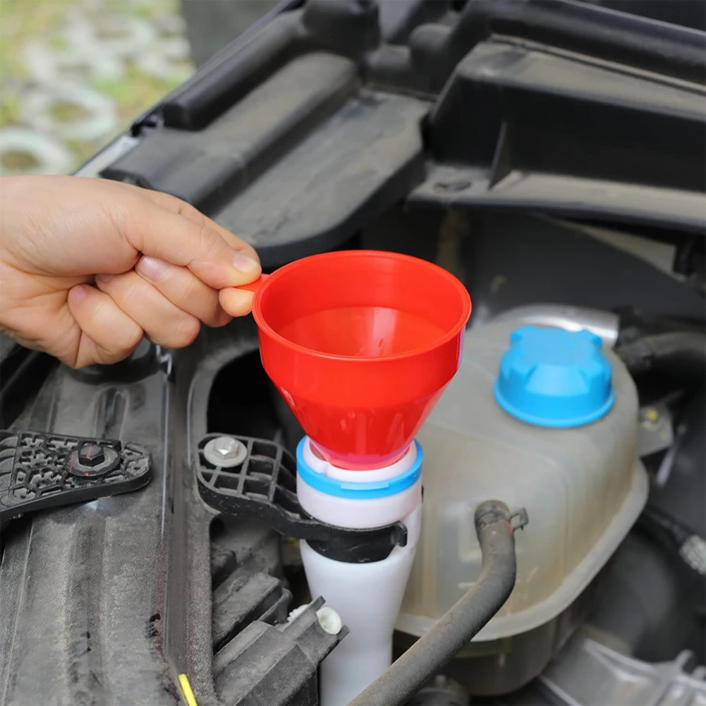 

Car Refueling Funnel Long Tube Gasoline Engine Oil Removable Telescopic Funnel General Car Motorcycle Refueling Funnel